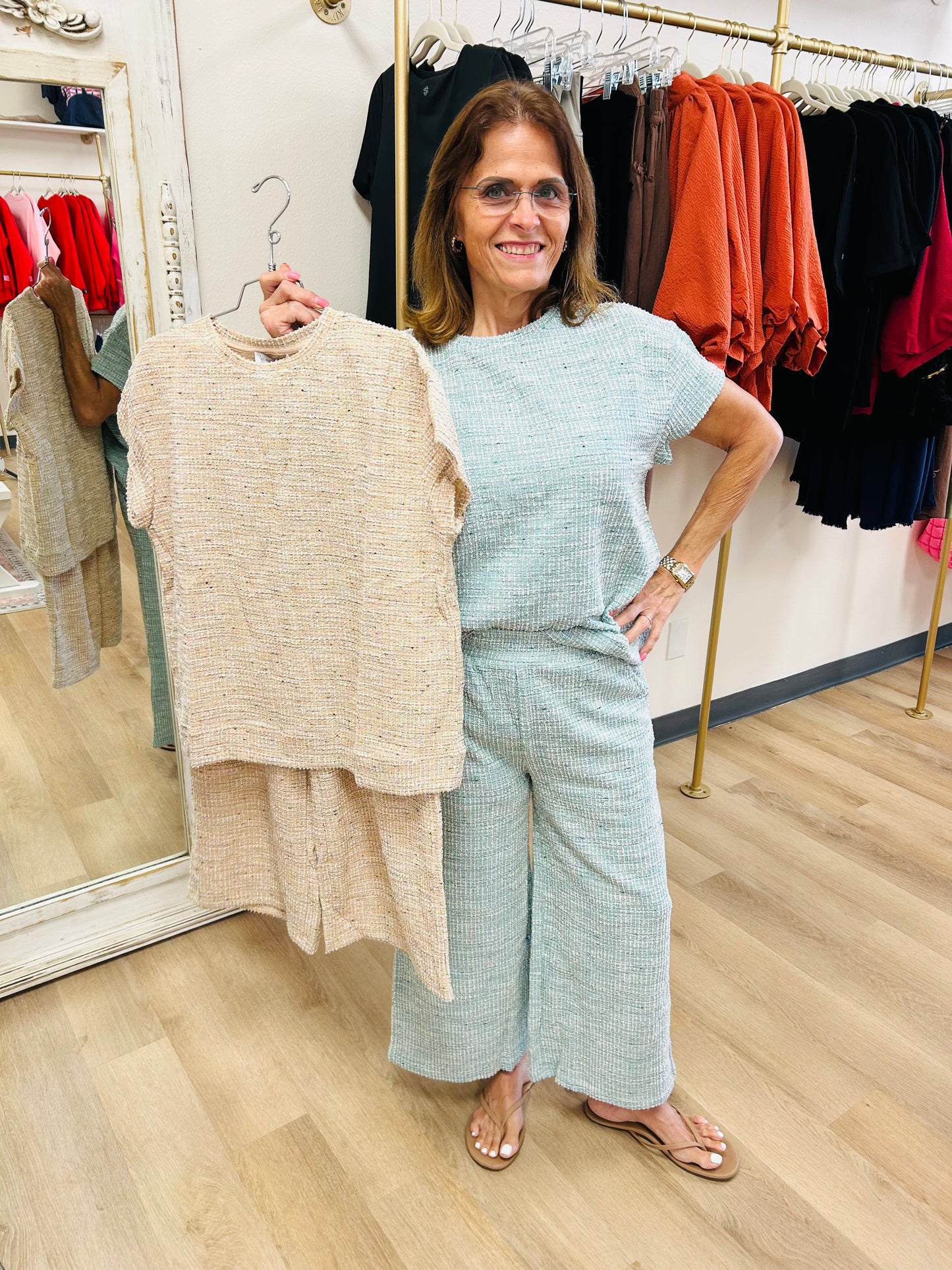 Sewn + Be Seen A Little Sparkle Pants Set