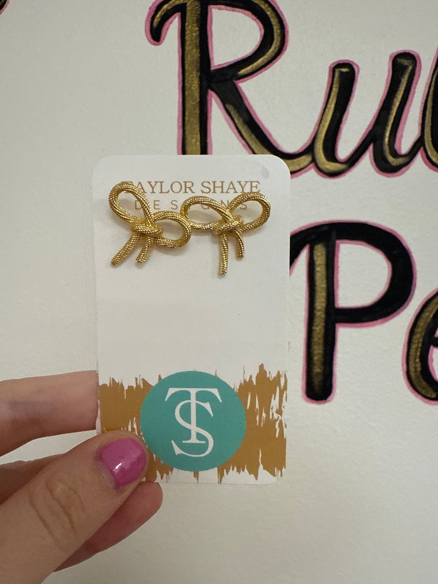 TS Sloane Bow Studs
