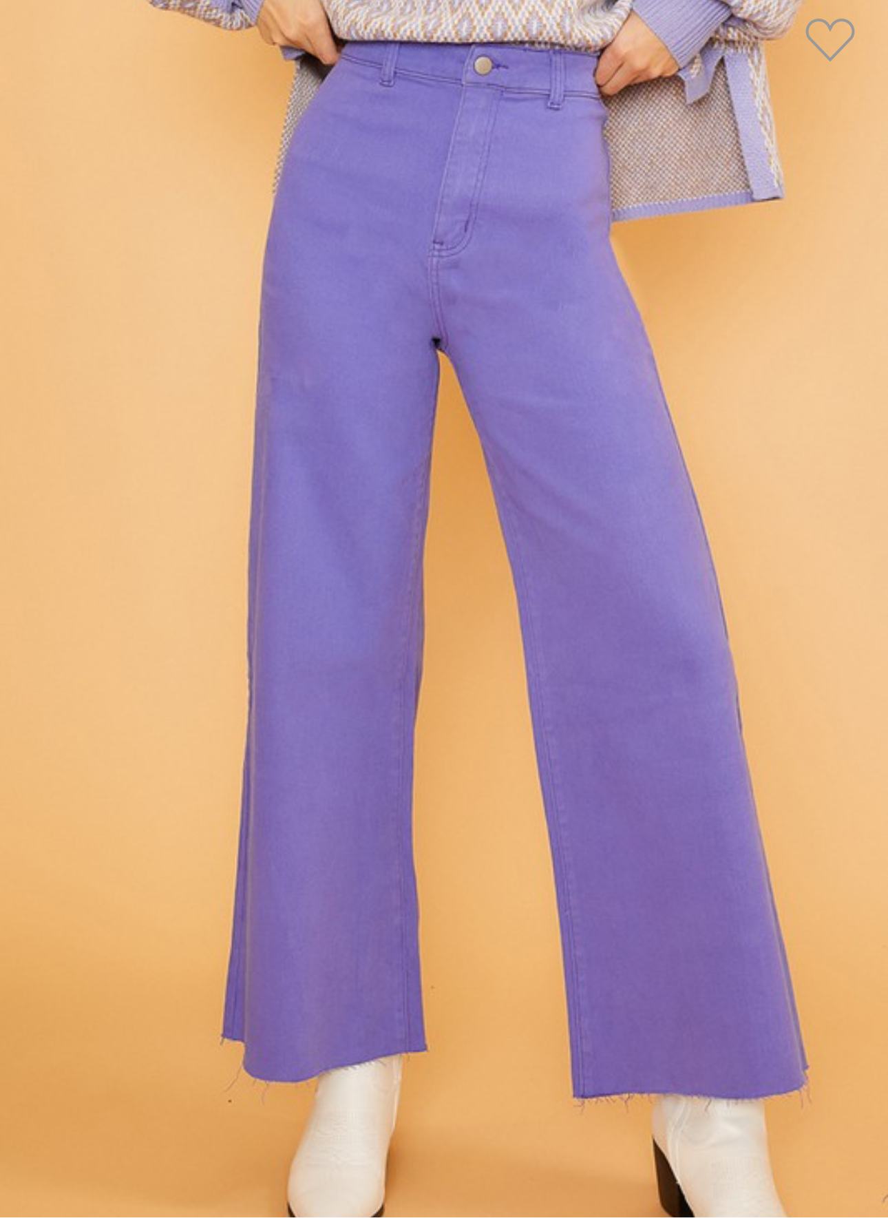AW Stretch Wide Leg Denim Jean