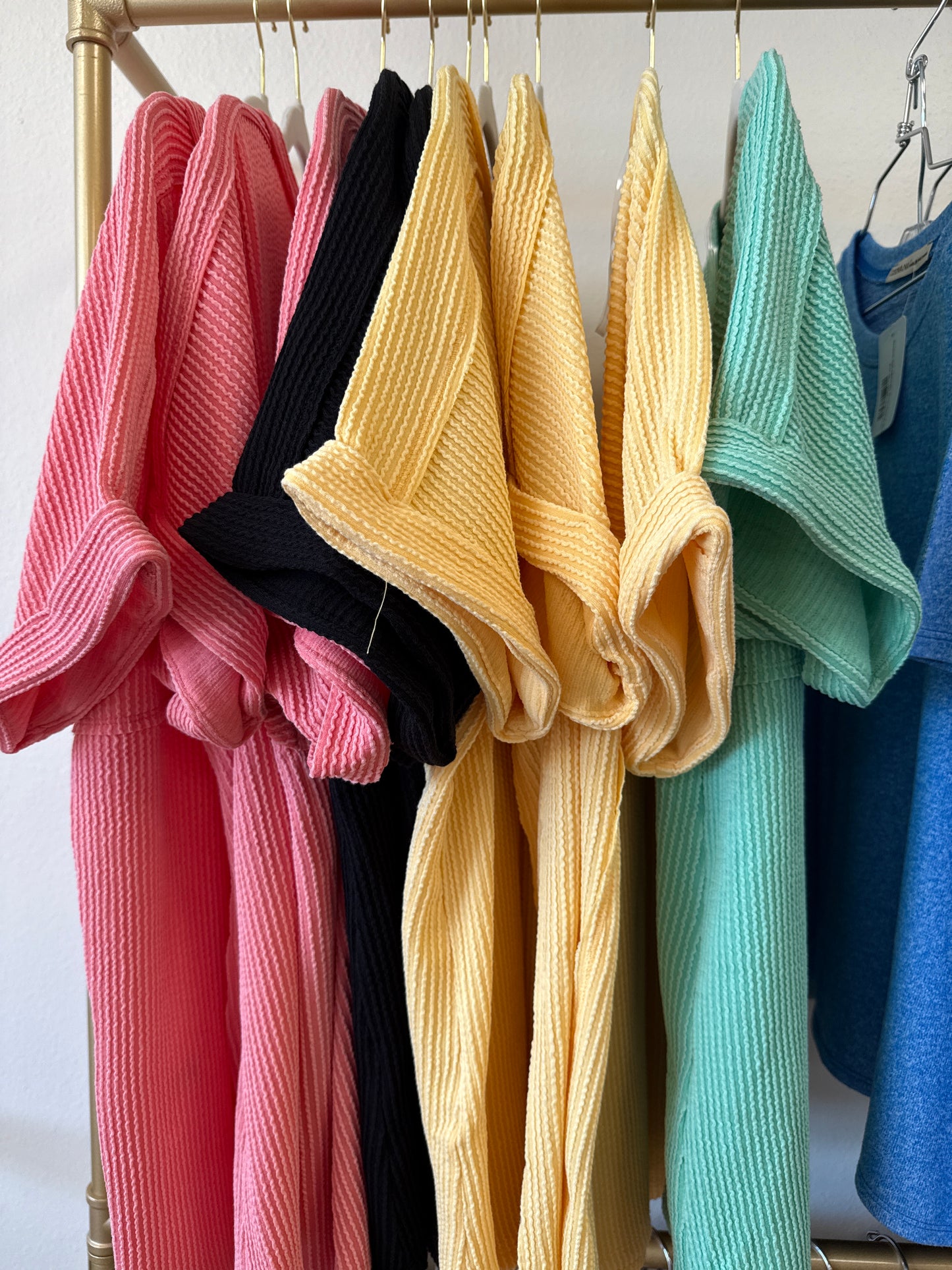 Andrèe Shirred Knit Blouse