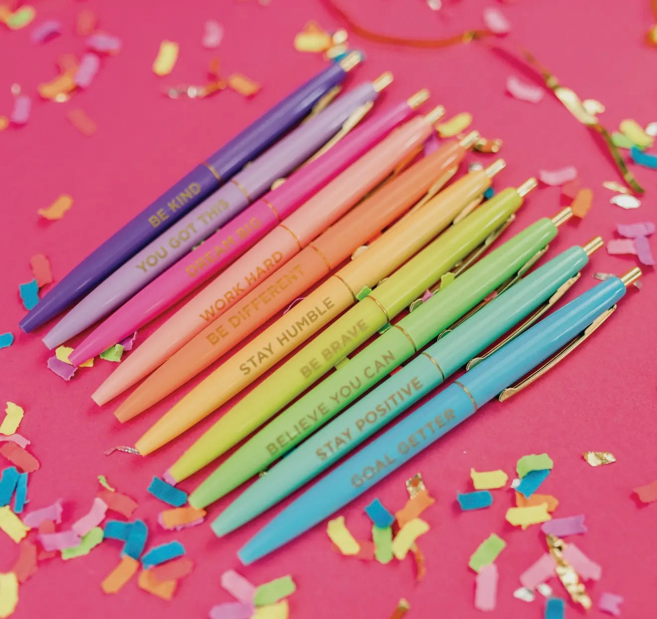 TE Motivational Pen Set