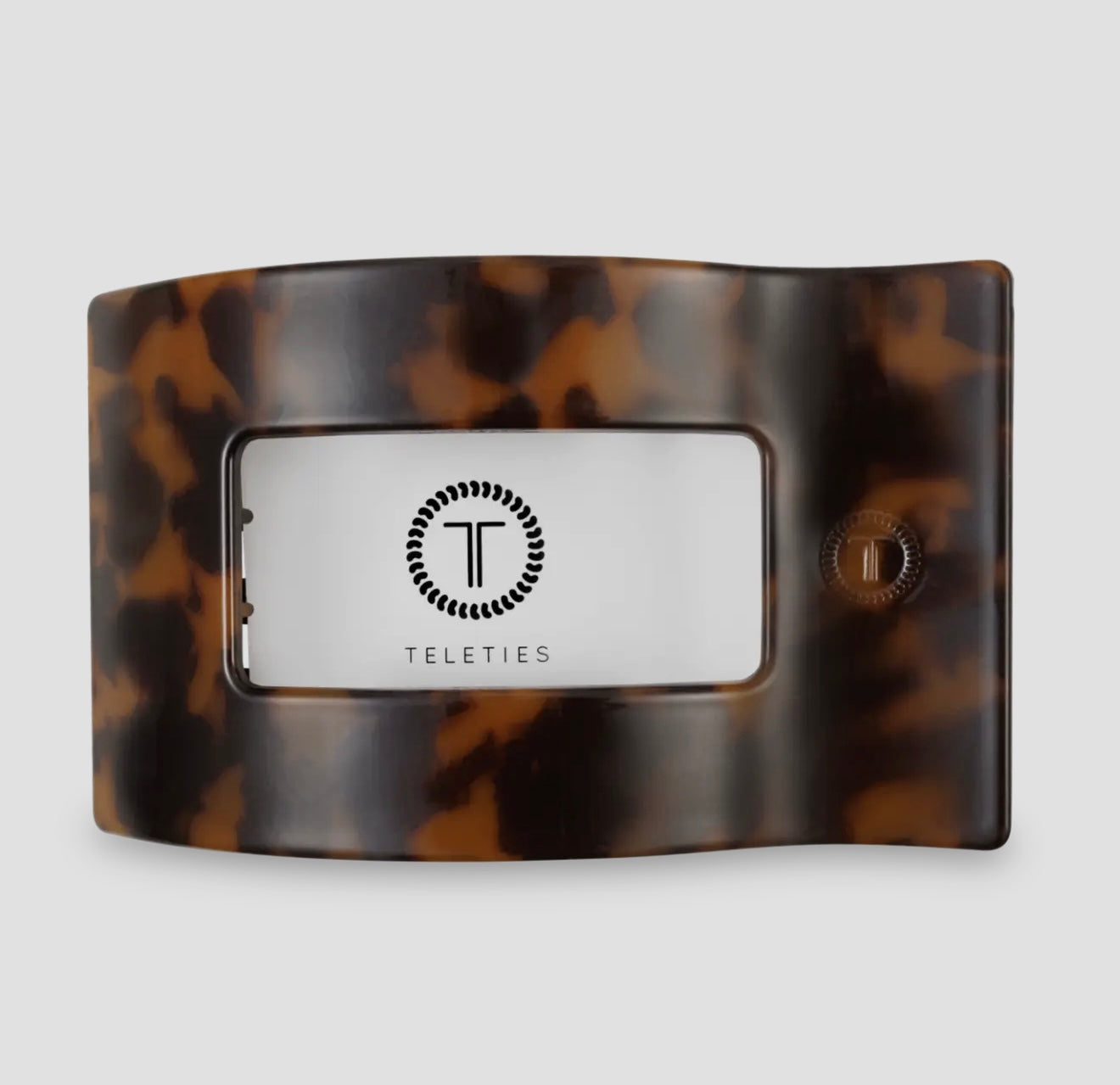 Teleties Small Flat Rectangle Clip