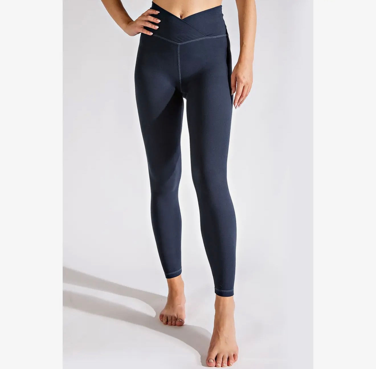 Rae Mode V Waisted Full Length Leggings