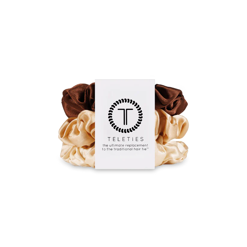 Teleties Silk Scrunchies