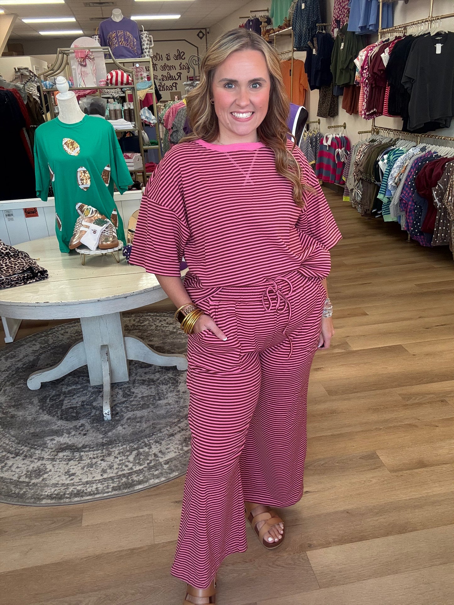 Stripe It Easy Set- Chocolate Pink