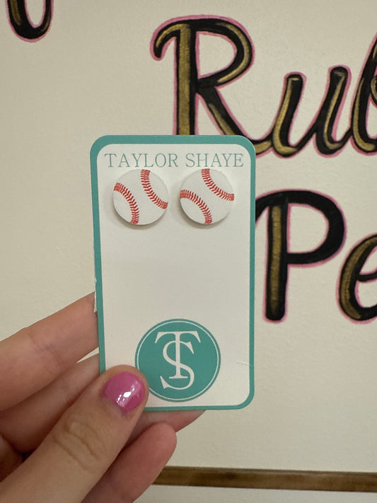 TS Acrylic Baseball Studs