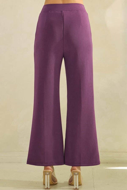 Women's Sofie Soft Cropped Pants : Navy