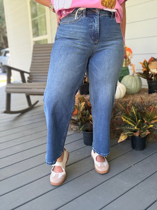 Bayeas Straight Leg Hem