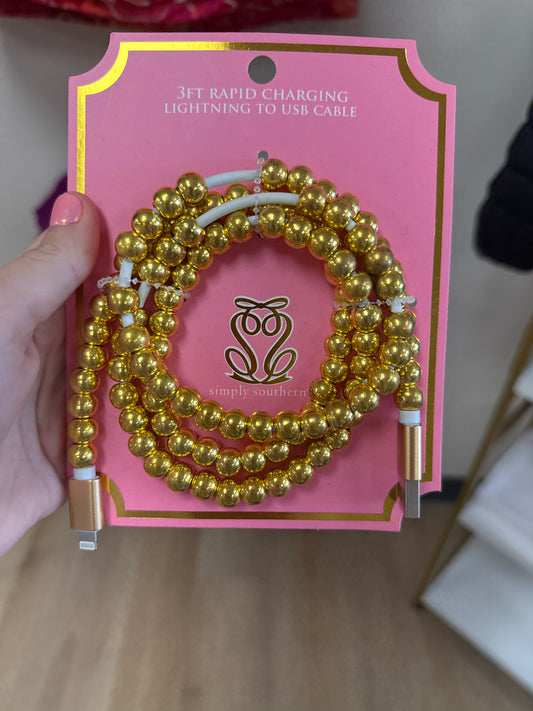 SS Beaded Tech Cable