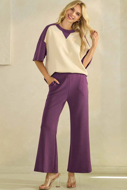 Women's Sofie Soft Cropped Pants : Navy