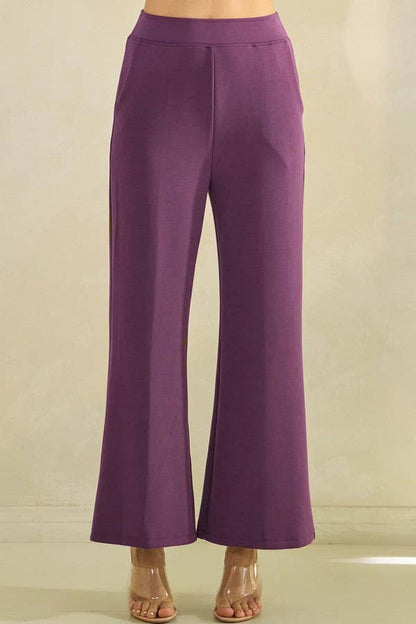 Women's Sofie Soft Cropped Pants : Navy