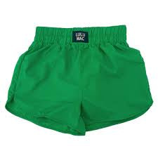 LuLu Mac Windbreaker Shorts- Green