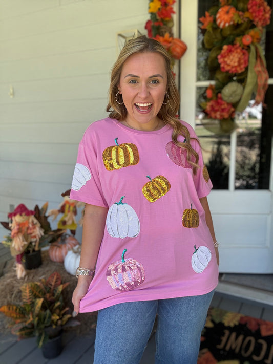 Pumpkin Patch Sparkle Tee