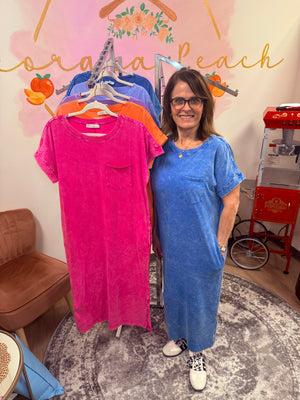 Zenana T-Shirt Midi Dress