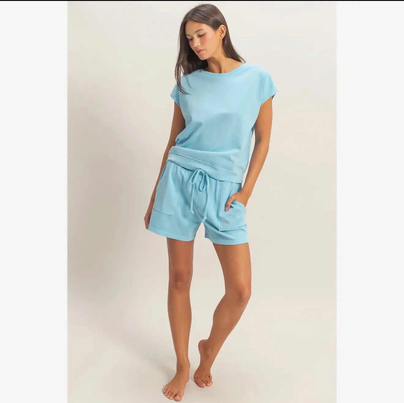DZ Sleeveless Crew Neck Set
