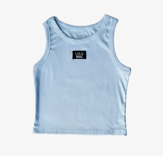 LuLu Mac Tank- Baby Blue