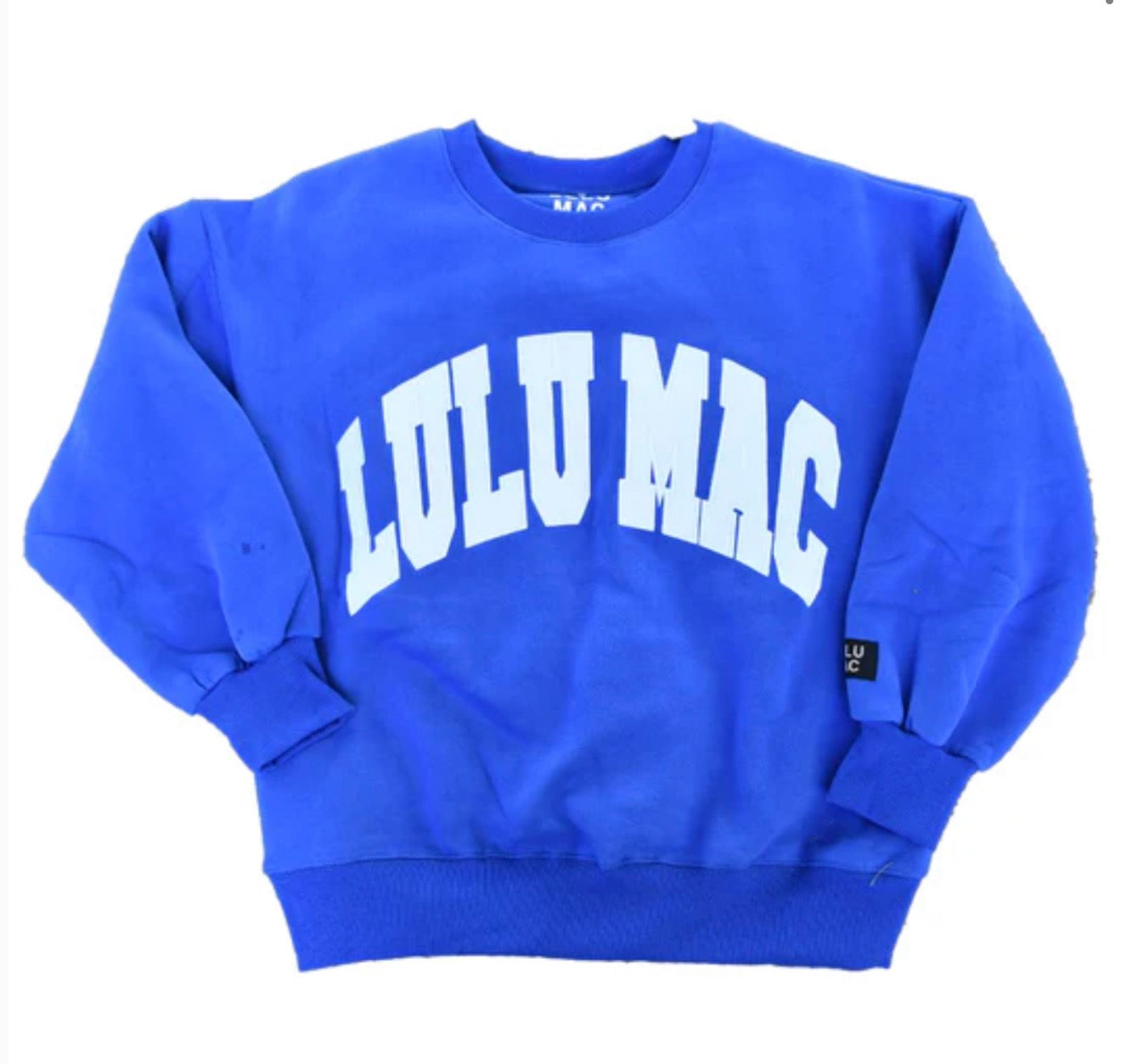 LuLu Mac Sweatshirt- Royal Blue