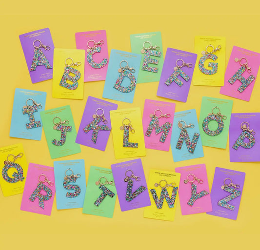 TE Color Confetti Keychains