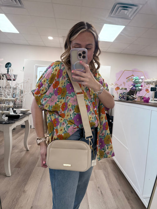 SS Leather Crossbody Purse