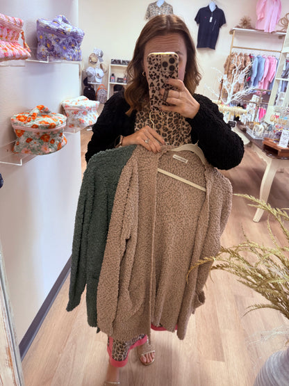 Zenana Popcorn Cardigan