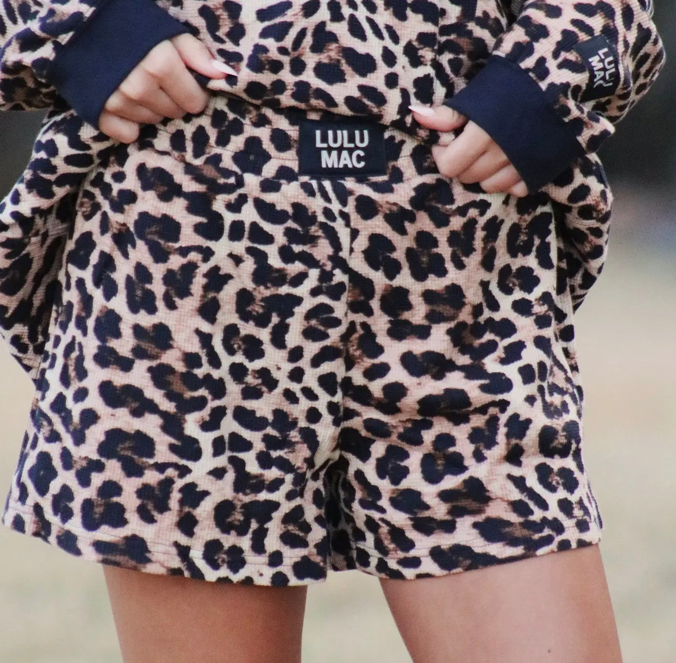 LuLu Mac Waffle Shorts