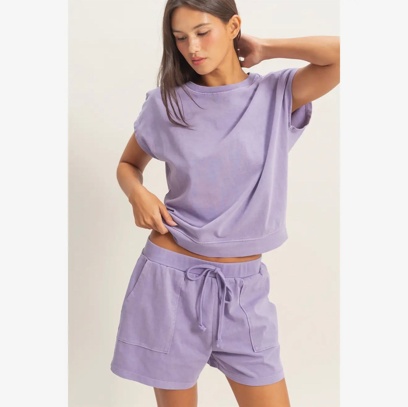 DZ Sleeveless Crew Neck Set