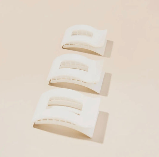 Teleties Medium Flat Rectangle Clip