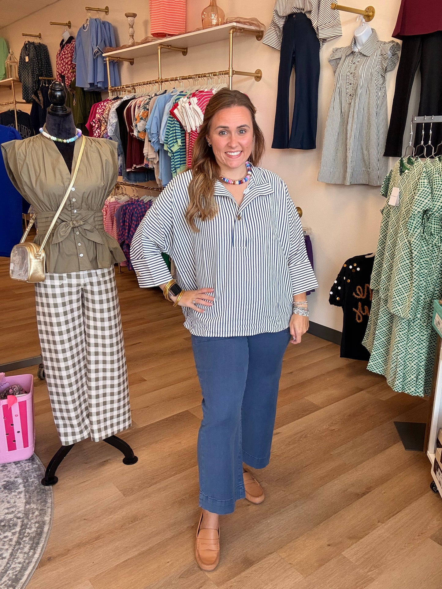 The Yacht Club Top- Indigo