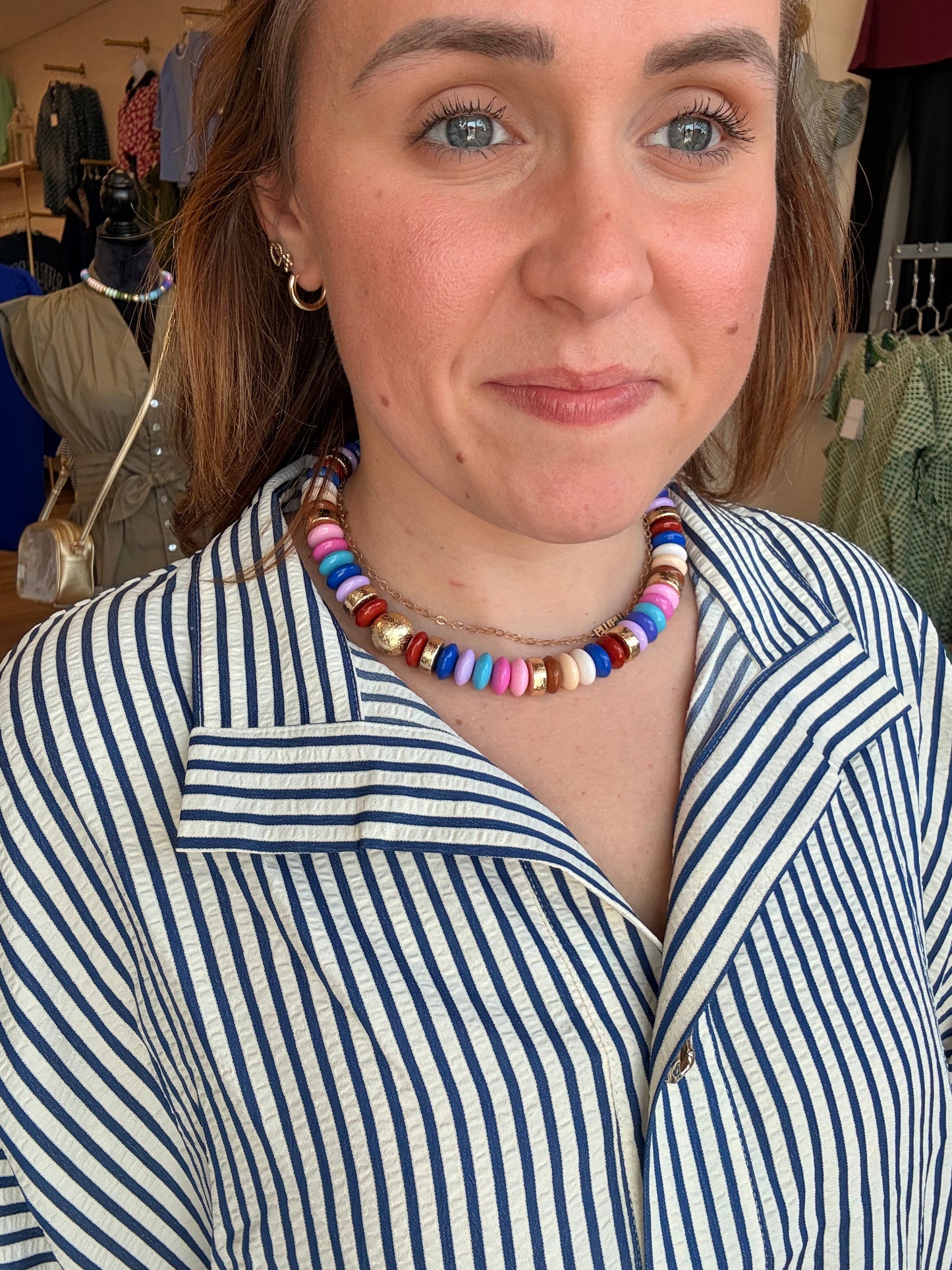 The Yacht Club Top- Indigo