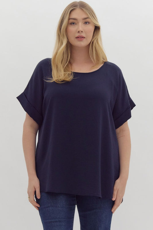 Entro Scoop Neck Top