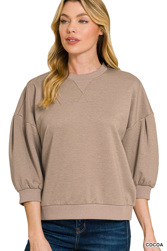 The Everyday Darlin’ Top- Cocoa