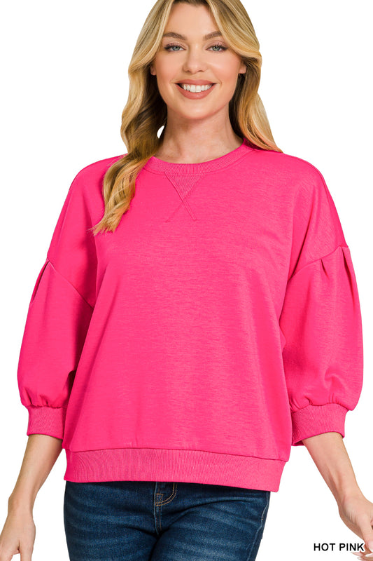 The Everyday Darlin’ Top- Hot Pink