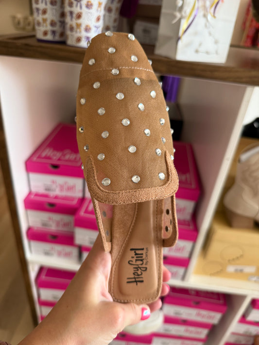Corky To Die For Rhinestone Mesh Slip Ons