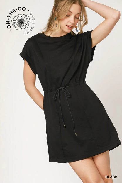 Umgee Luxeknit Dolman Sleeve Dress