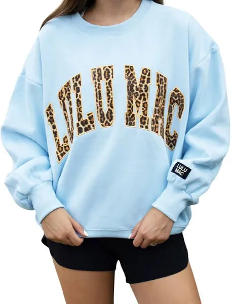 LuLu Mac Sweatshirt- Leopard