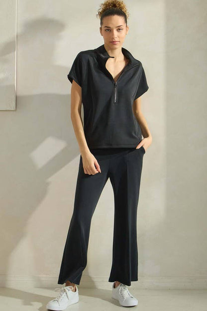 Women's Sofie Soft Cropped Pants : Navy